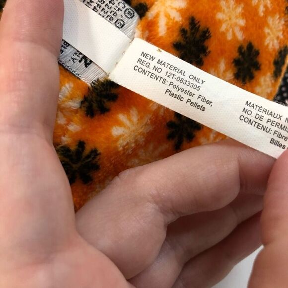 ganz bellapops bat plush stuffed animal hw10667 halloween black orange vampire - Picture 9 of 11